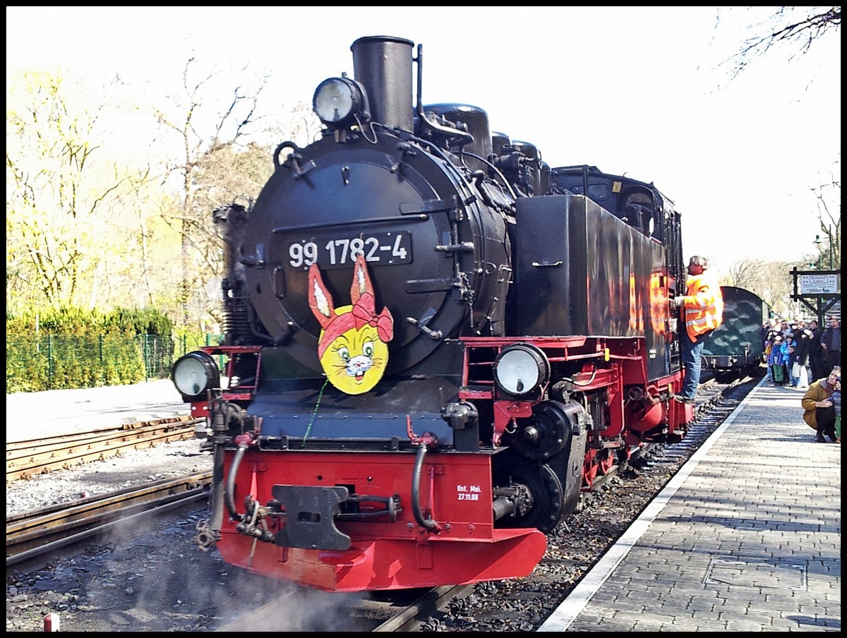 99 1782-4 in Ghren zur Ostersonderfahrt am 18.04.2014