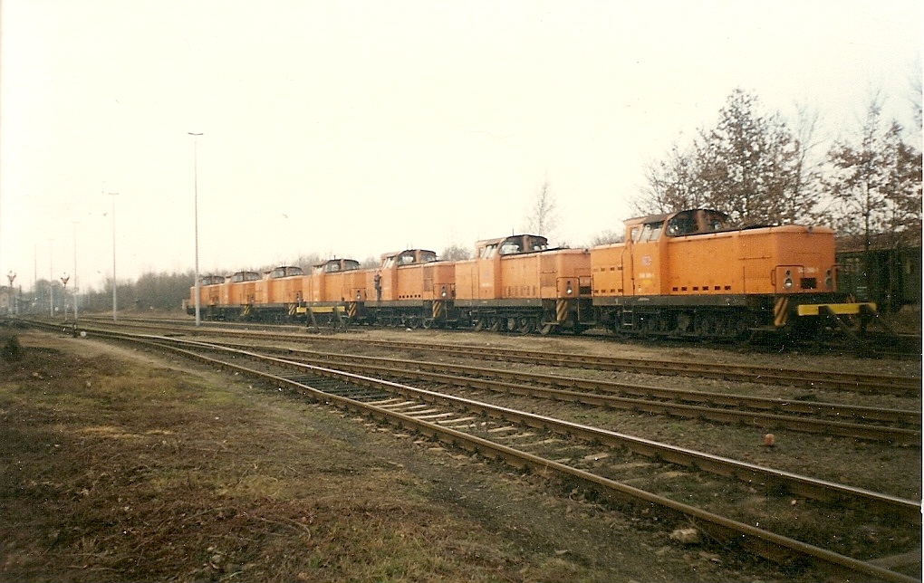 Abgestellte 346er in Berlin Grunewald.