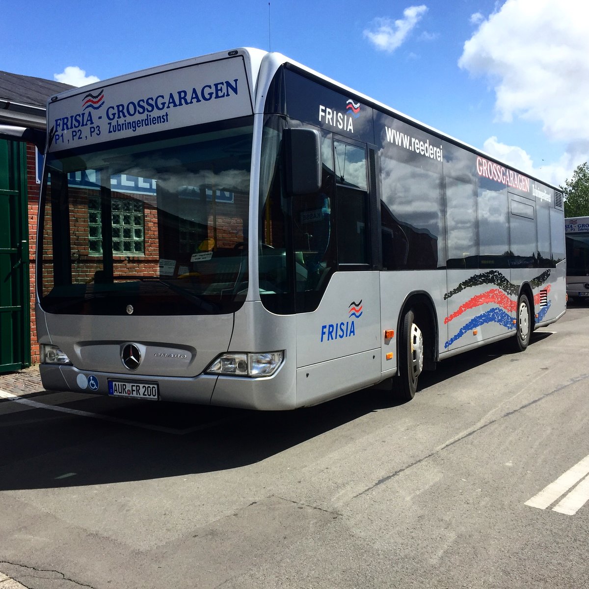 An der Nordsee ein kleiner Citaro K