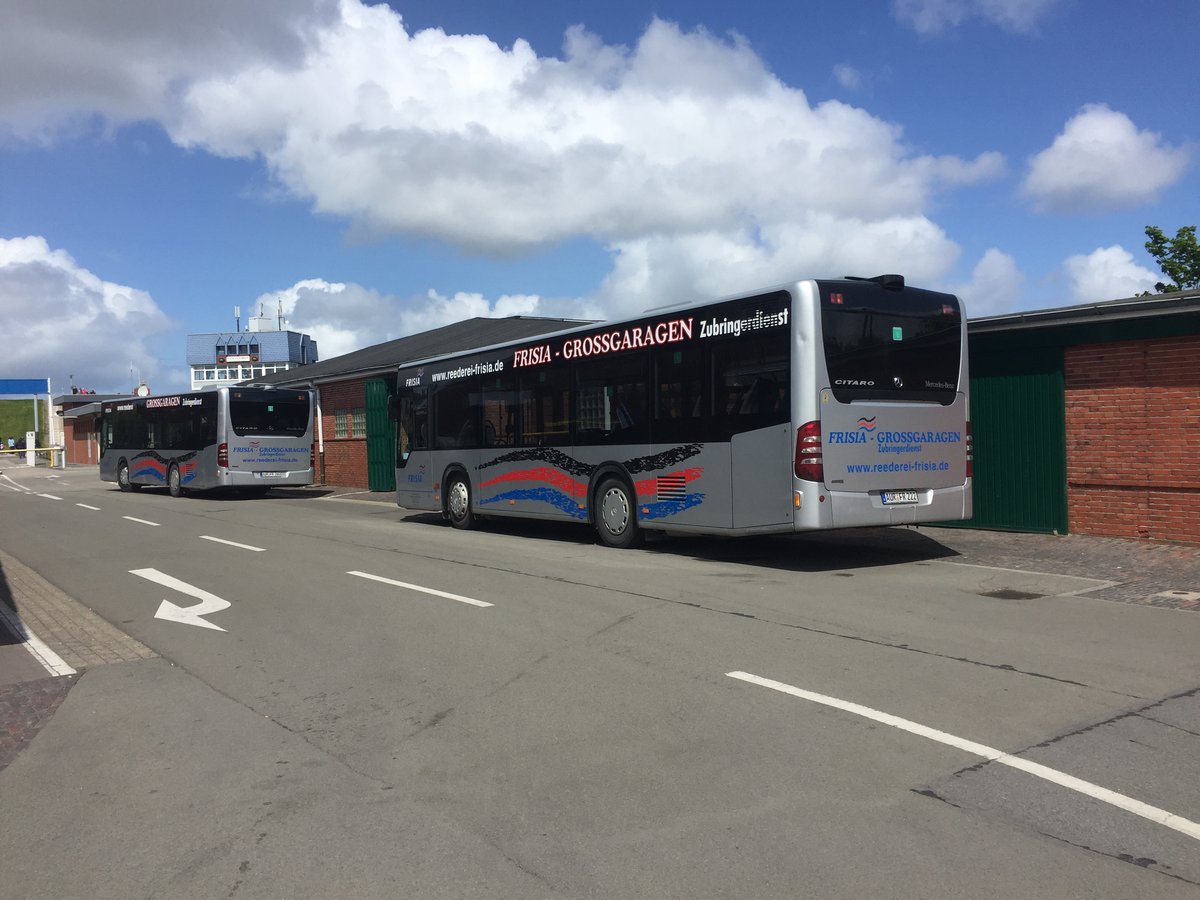 An der Nordsee zwei Citaro K s