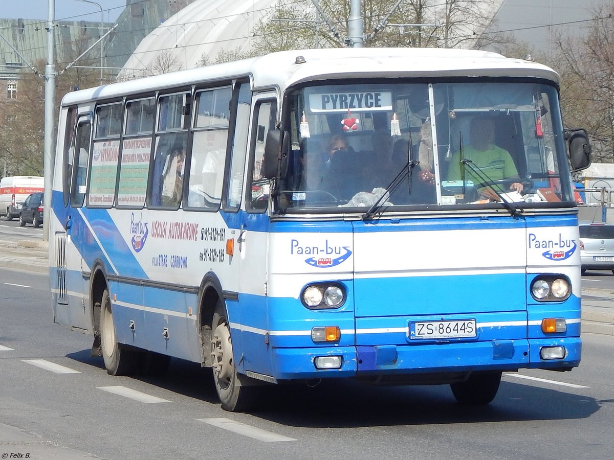 Autosan H9-21 von Paan-Bus aus Polen in Stettin.