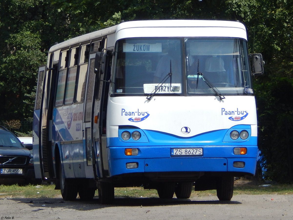 Autosan H9-21 von Paan-Bus aus Polen in Stettin. 