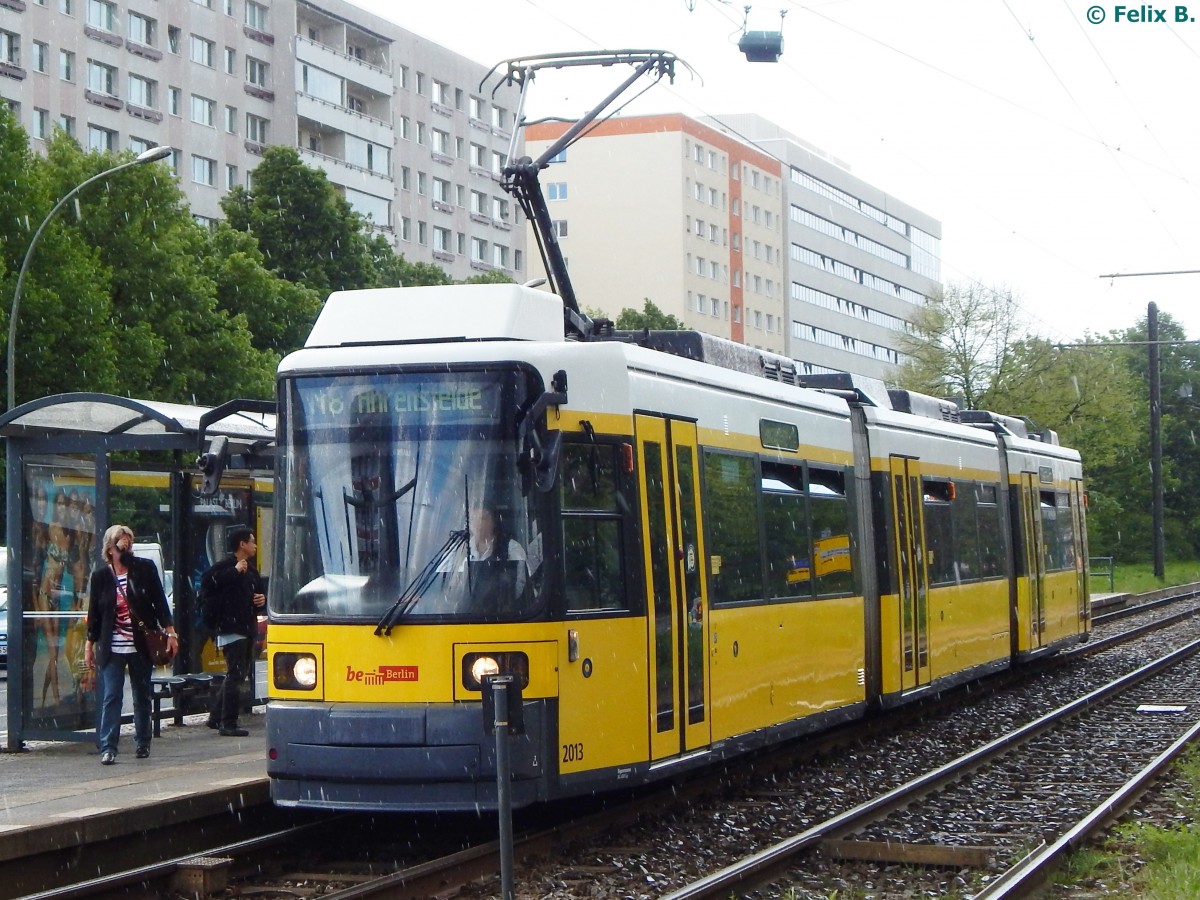 Bombardier Nr. 2013 der BVG in Berlin.