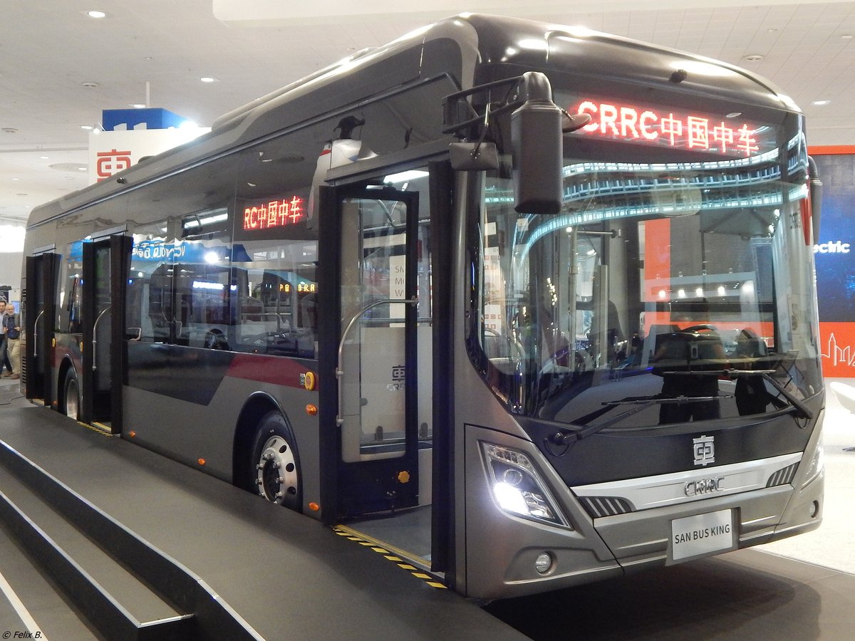 CRRC C12 Vorführwagen in Hannover auf der IAA.