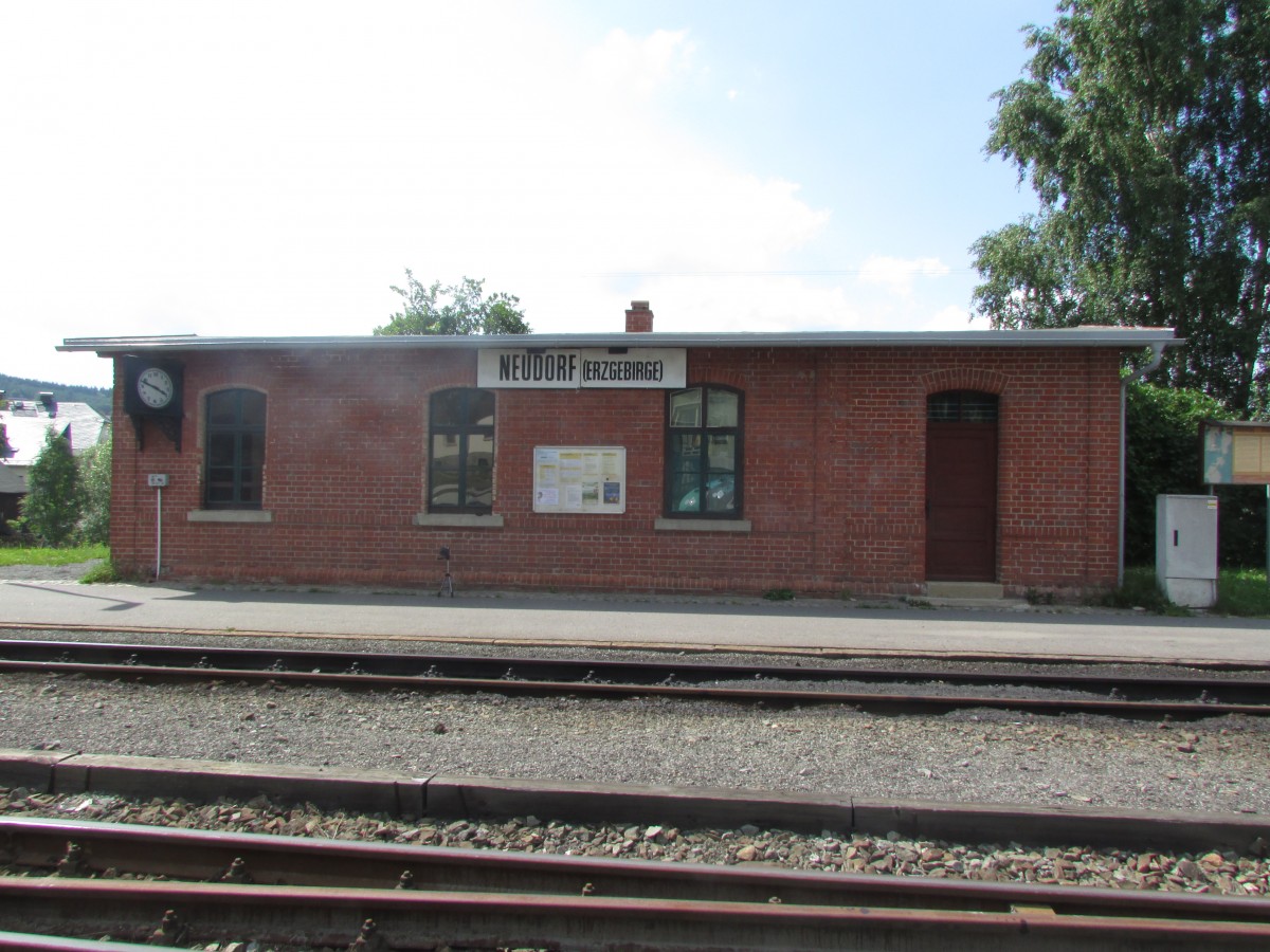 Das Warteh�uschen von Neudorf