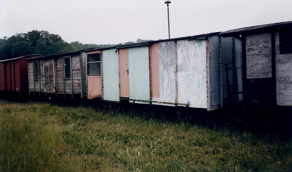 Dieser Wagen diente mal als Gartenlaube (!)bis dieser dann in Putbus abgestellt wurde.