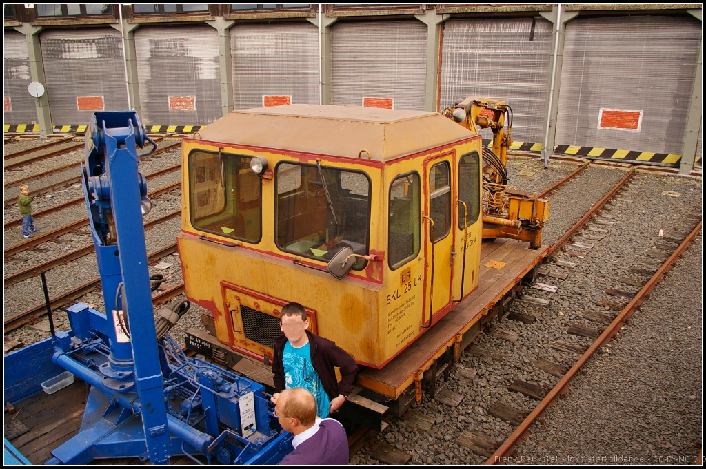 DR SKL 25 LK des Frderverein Berlin-Anhaltische Eisenbahn e.V. am 15.09.2013 in Lutherstadt Wittenberg