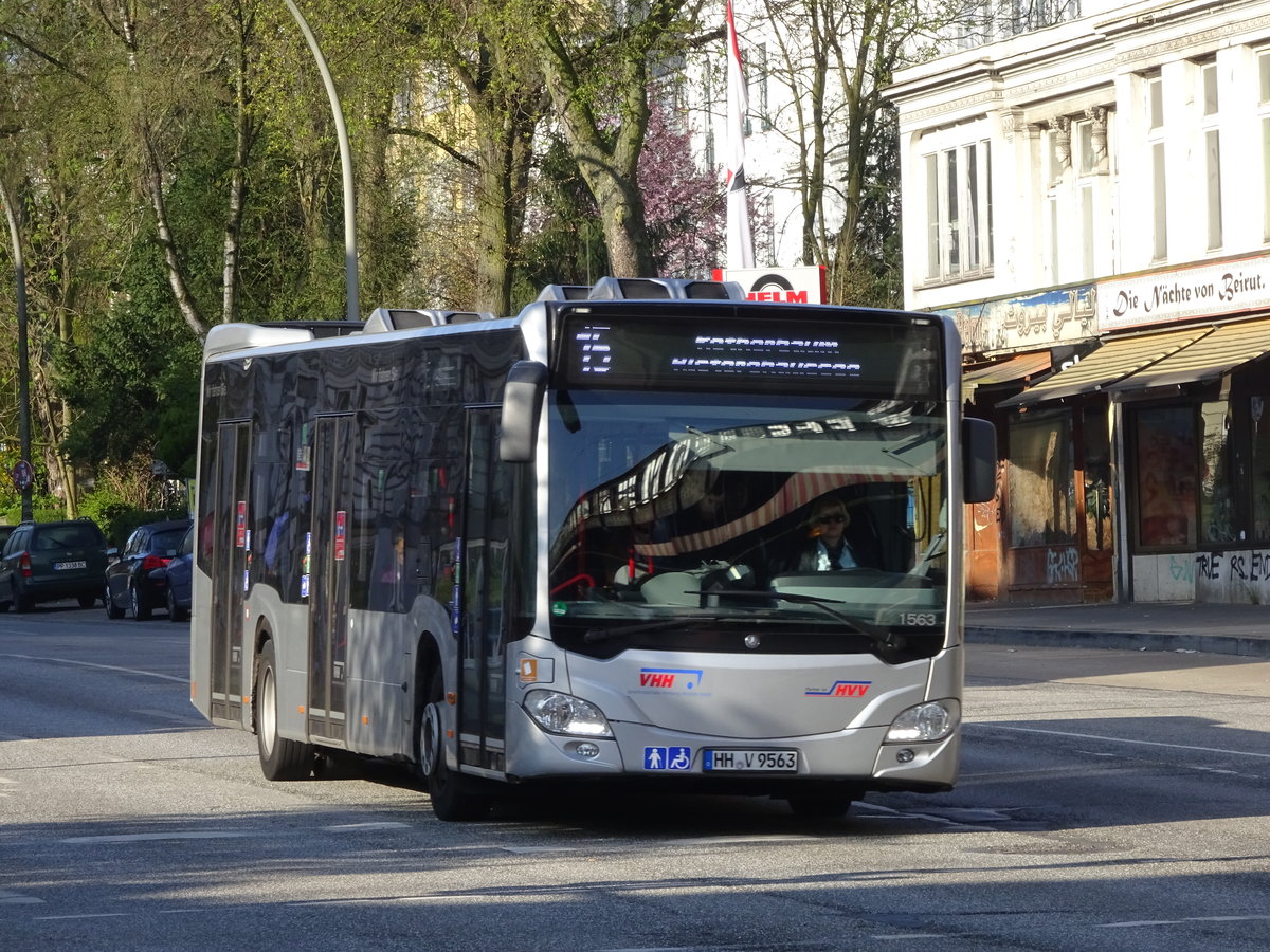 Ein C2 der VHH am 09.04.17 auf der Linie 15.