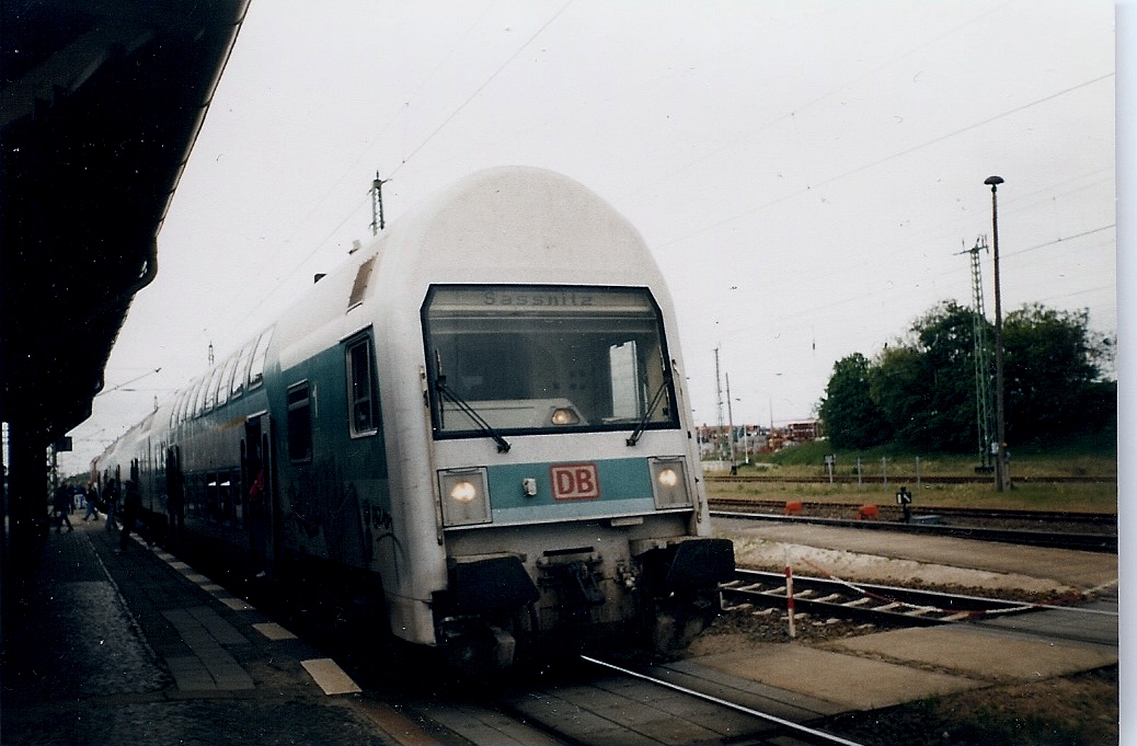 Ein Dostos nach Sassnitz in Bergen/Rügen.