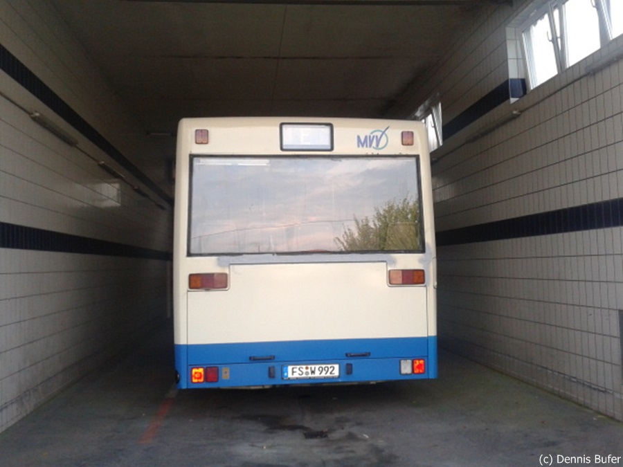 Ein Mercedes Linienbus von Wieheu auf dem Betriebsgelnde konnte ich am 24.07.2013 fotografieren.