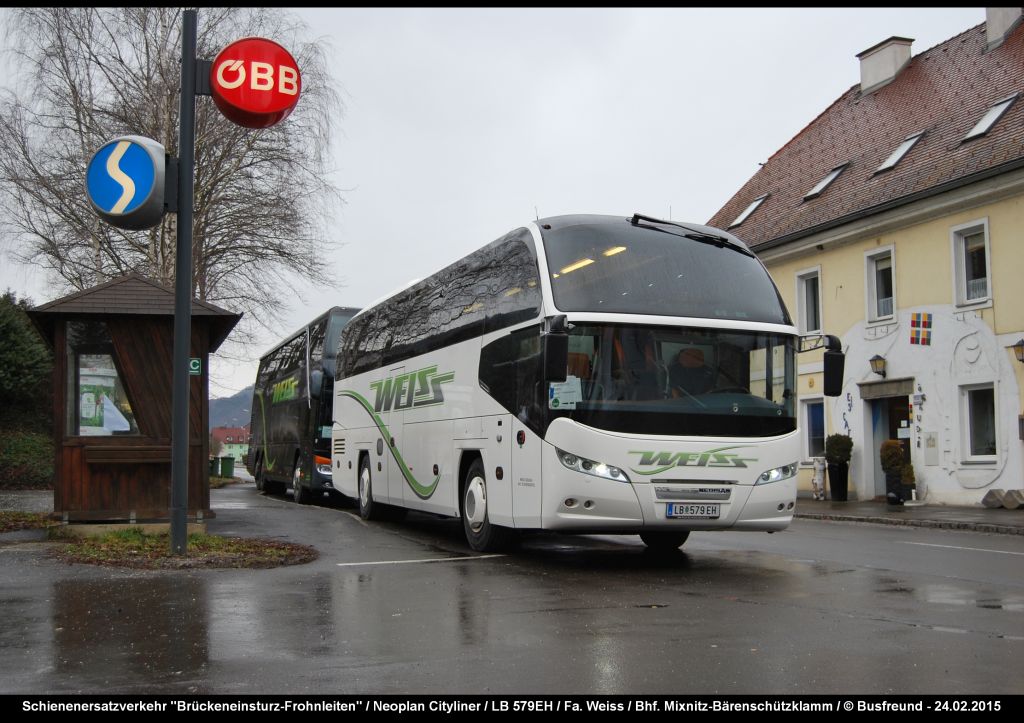 Ein NEOPLAN P14 CITYLINER der Fa. Weiss