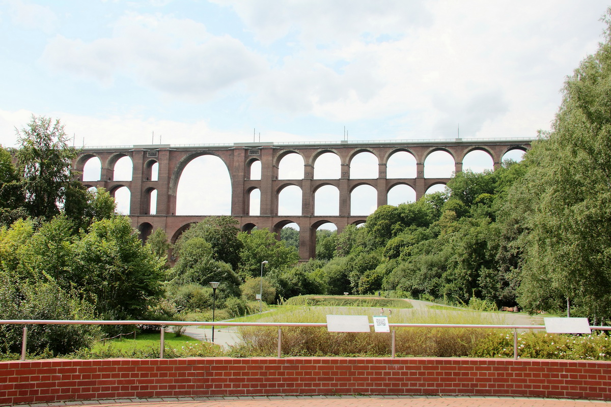 Göltzschtalbrücke am 10. August 2014