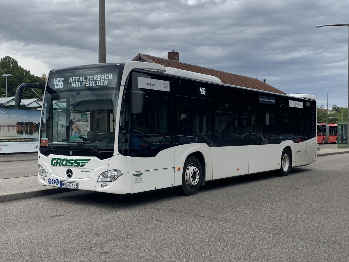 HN-NQ 153 (Baujahr 2020) von Gross steht am 28.9.2020 in Marbach.