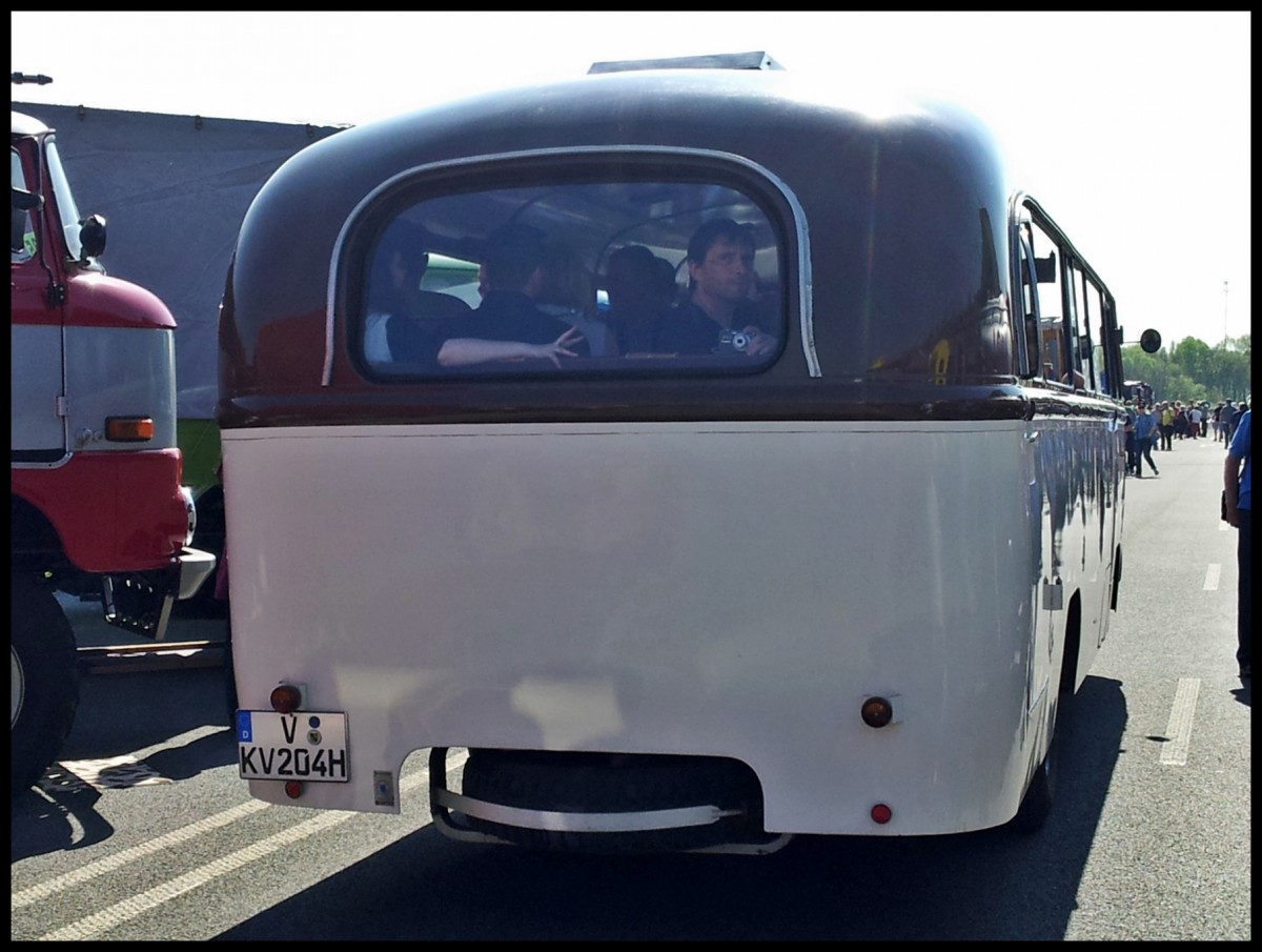 IFA H3B vom Reichenbacher Verkehrsbetrieb in Werdau. 