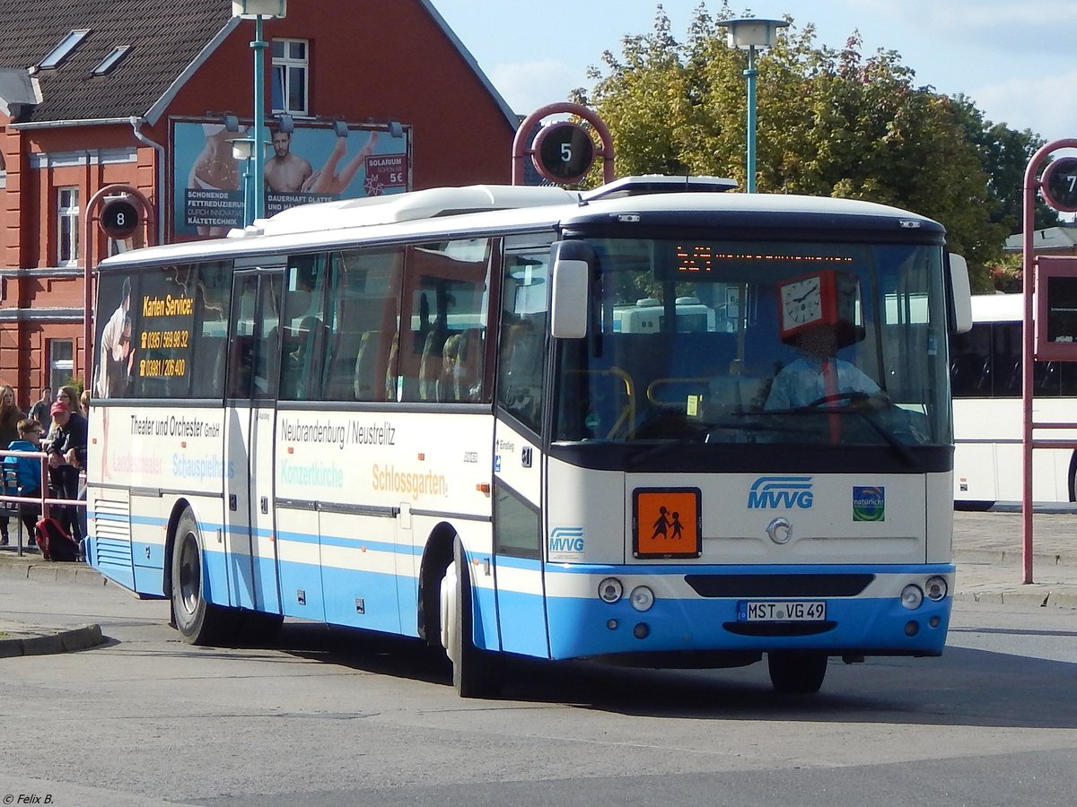 Irisbus Axer der MVVG in Neubrandenburg.