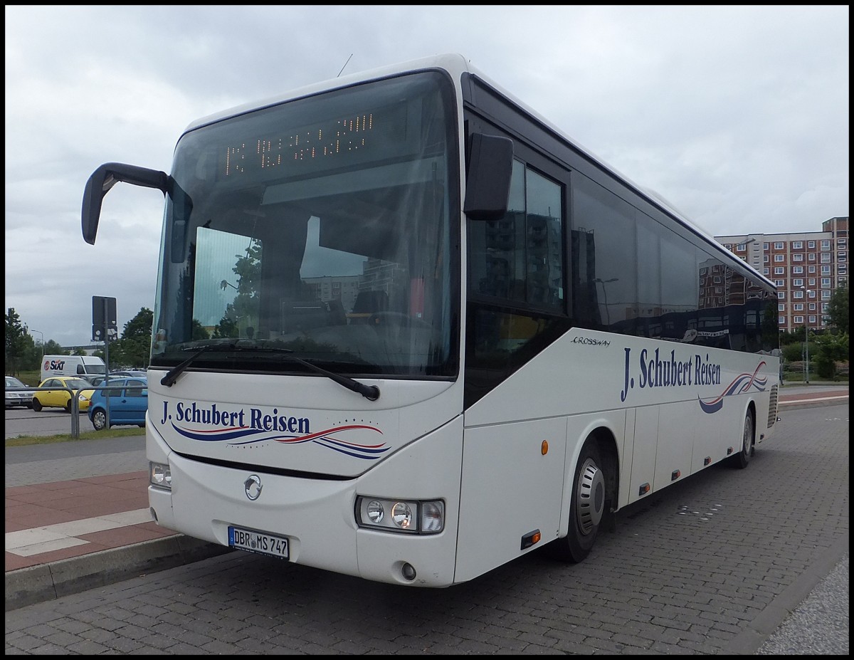 Irisbus Crossway von J. Schubert Reisen aus Deutschland in Rostock.