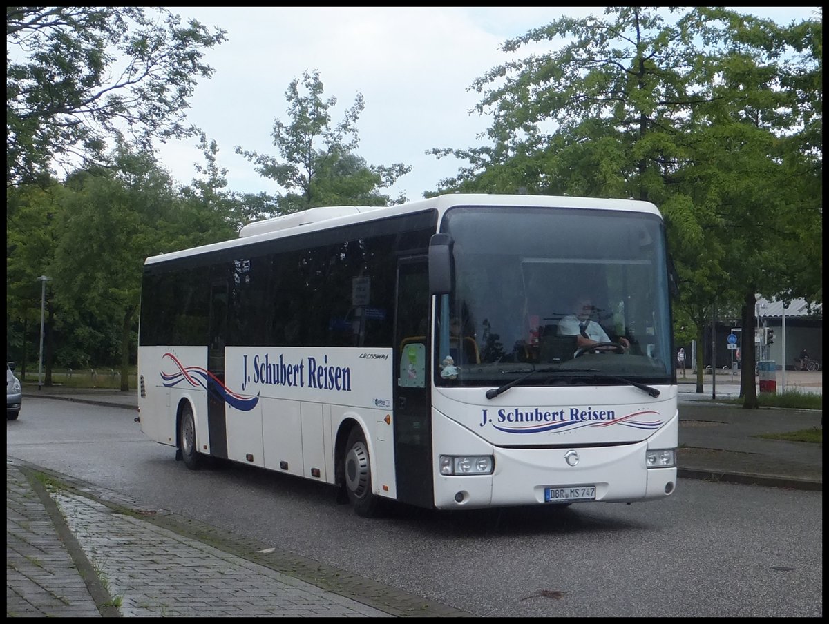 Irisbus Crossway von J. Schubert Reisen aus Deutschland in Rostock.