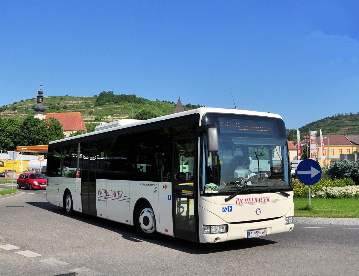 IRISBUS CROSSWAY LE von PICHELBAUER / sterreich am 17.6.2013 in Krems unterwegs.