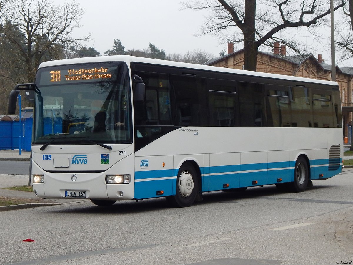 Irisbus Crossway der MVVG in Demmin.