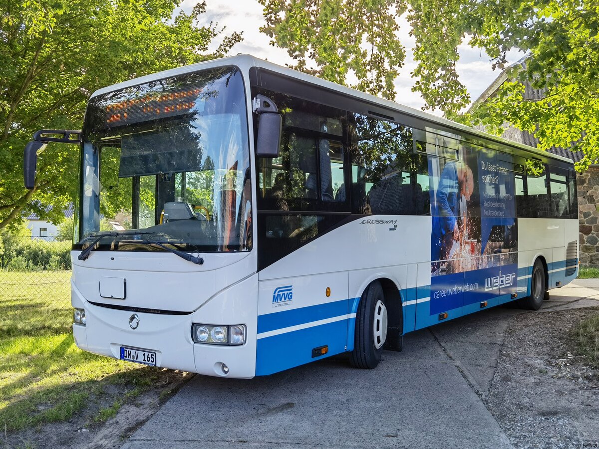 Irisbus Crossway der MVVG in Ganzkow.