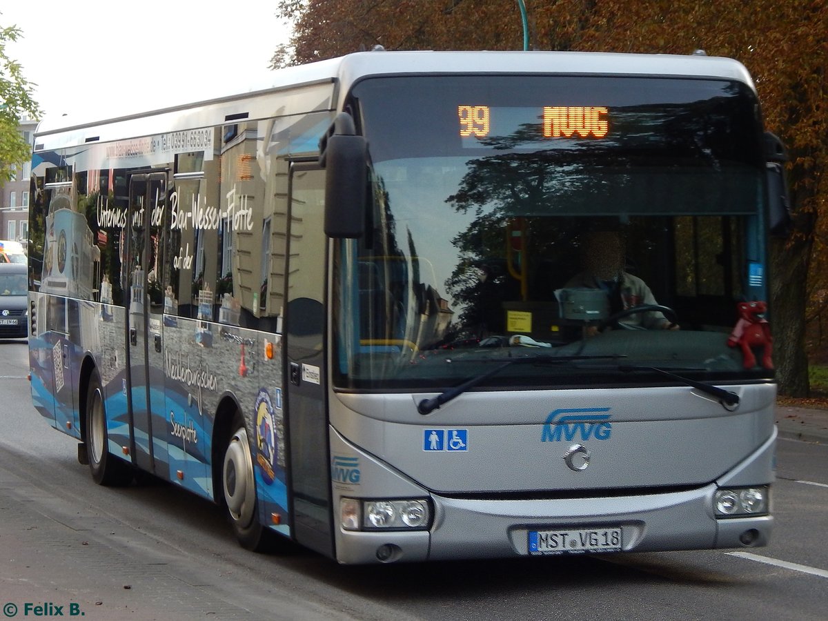 Irisbus Crossway der MVVG in Neubrandenburg.