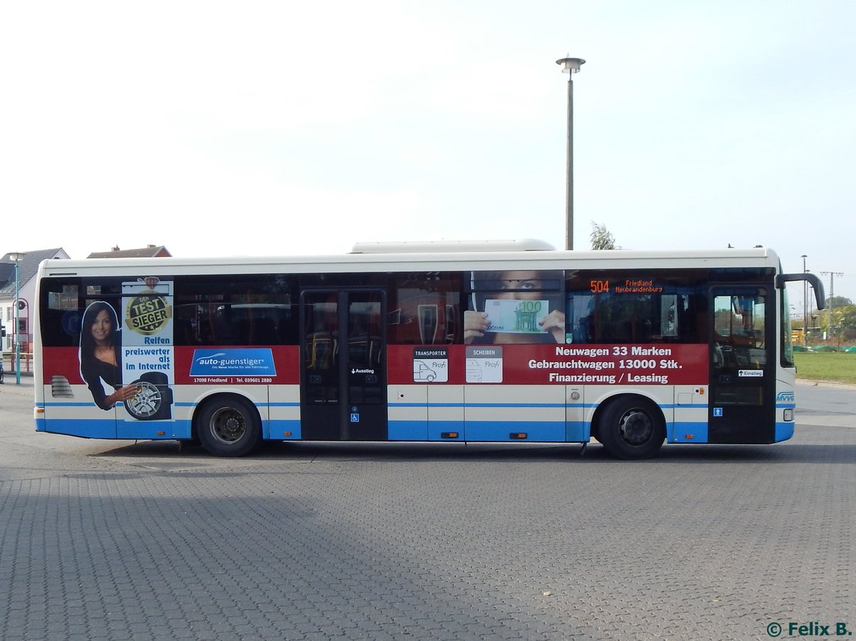 Irisbus Crossway der MVVG in Neubrandenburg.