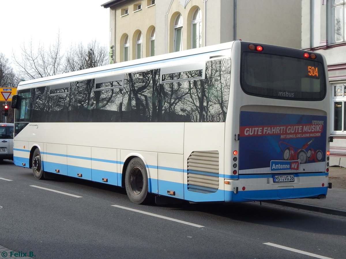 Irisbus Crossway der MVVG in Neubrandenburg.