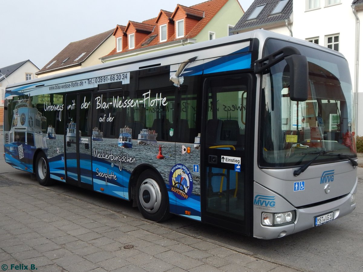 Irisbus Crossway der MVVG in Neubrandenburg.