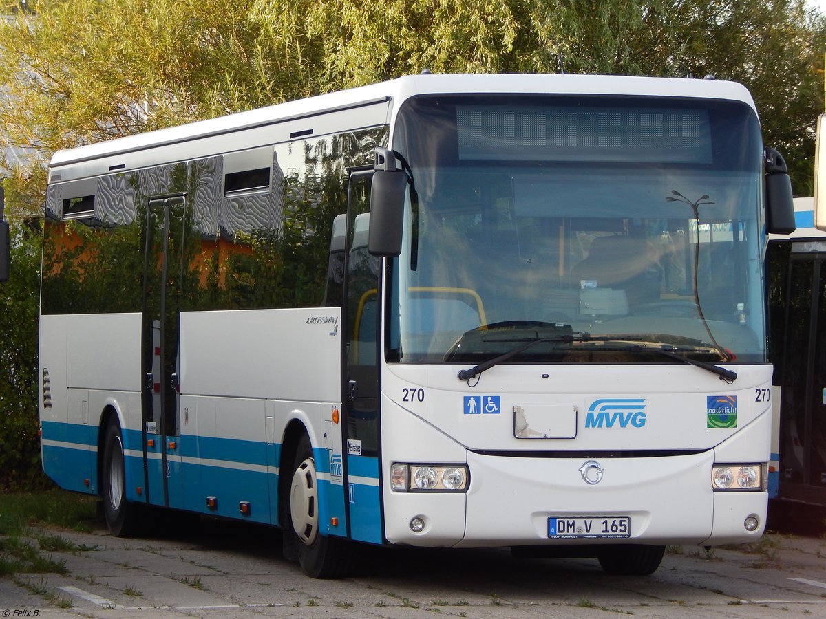 Irisbus Crossway der MVVG in Neubrandenburg.