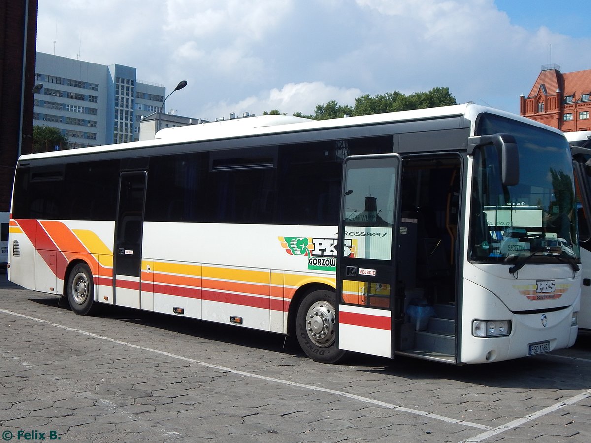 Irisbus Crossway von PKS Gorzw Wlkp aus Polen in Stettin.