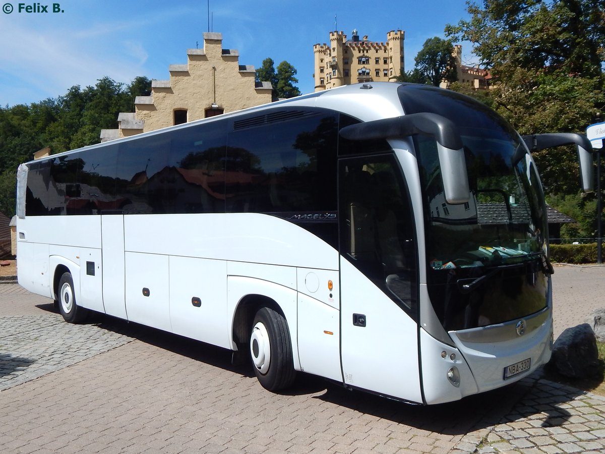 Irisbus Magelys von Máda Plusz aus Ungarn in Hohenschwangau.