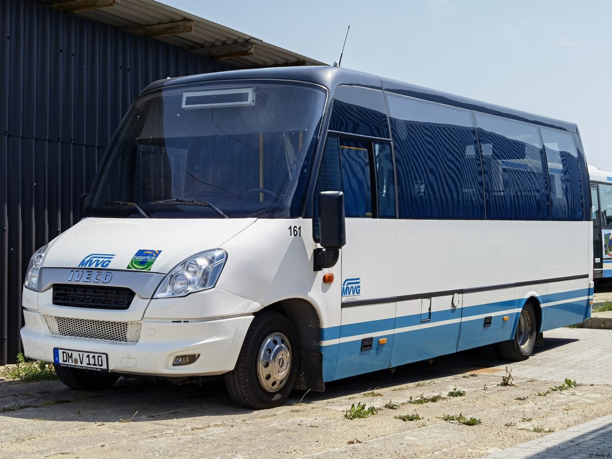 Iveco Daily mit TS-Aufbau der MVVG in Neubrandenburg.