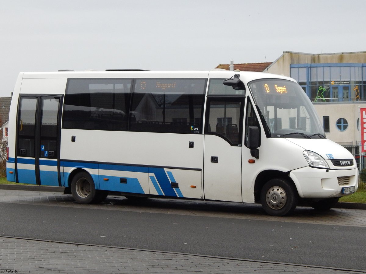 Iveco Daily mit TS-Fahrzeugtechnik Aufbau der VVR in Sassnitz.