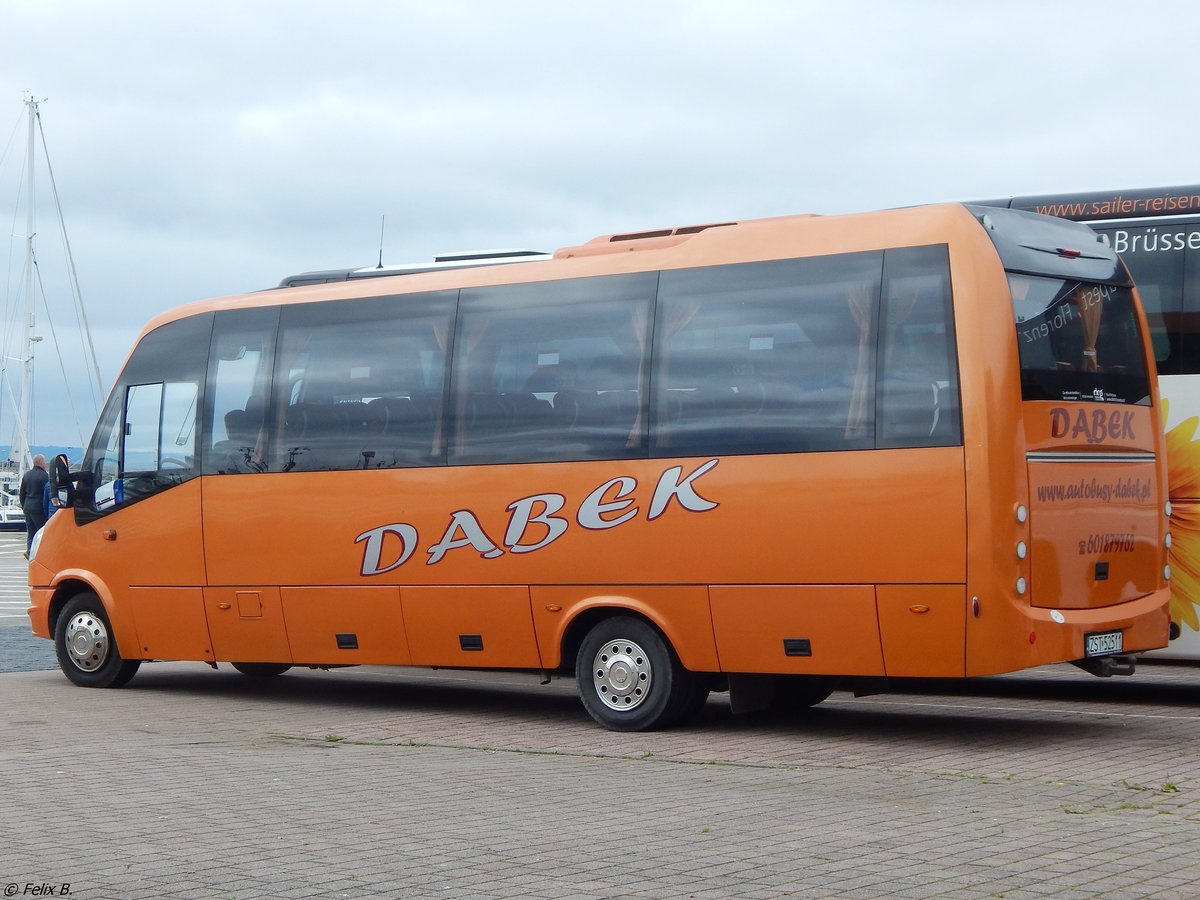 Iveco Ingwi von Dabek aus Polen im Stadthafen Sassnitz.