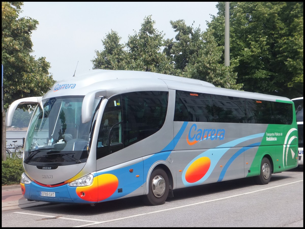 MAN Irizar von Carrera aus Spanien in Hamburg.