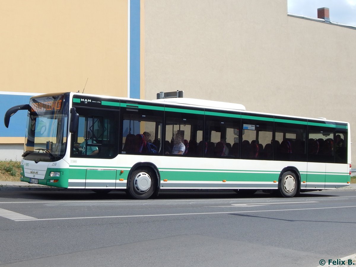 MAN Lion's City der Barnimer Busgesellschaft in Eberswalde.