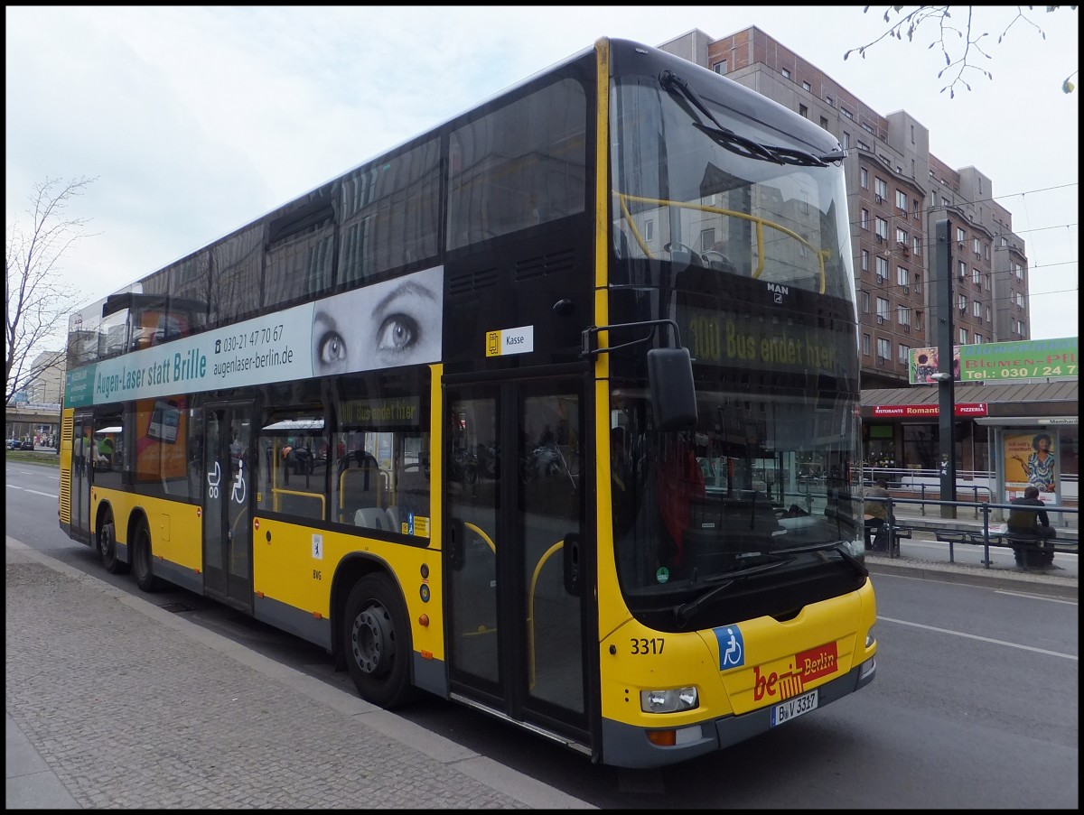 MAN Lion's City DD der BVG in Berlin.