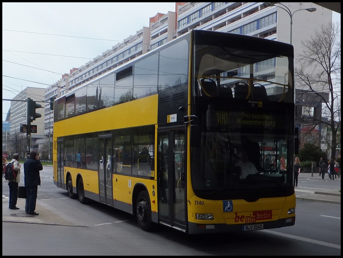 MAN Lion's City DD der BVG in Berlin.