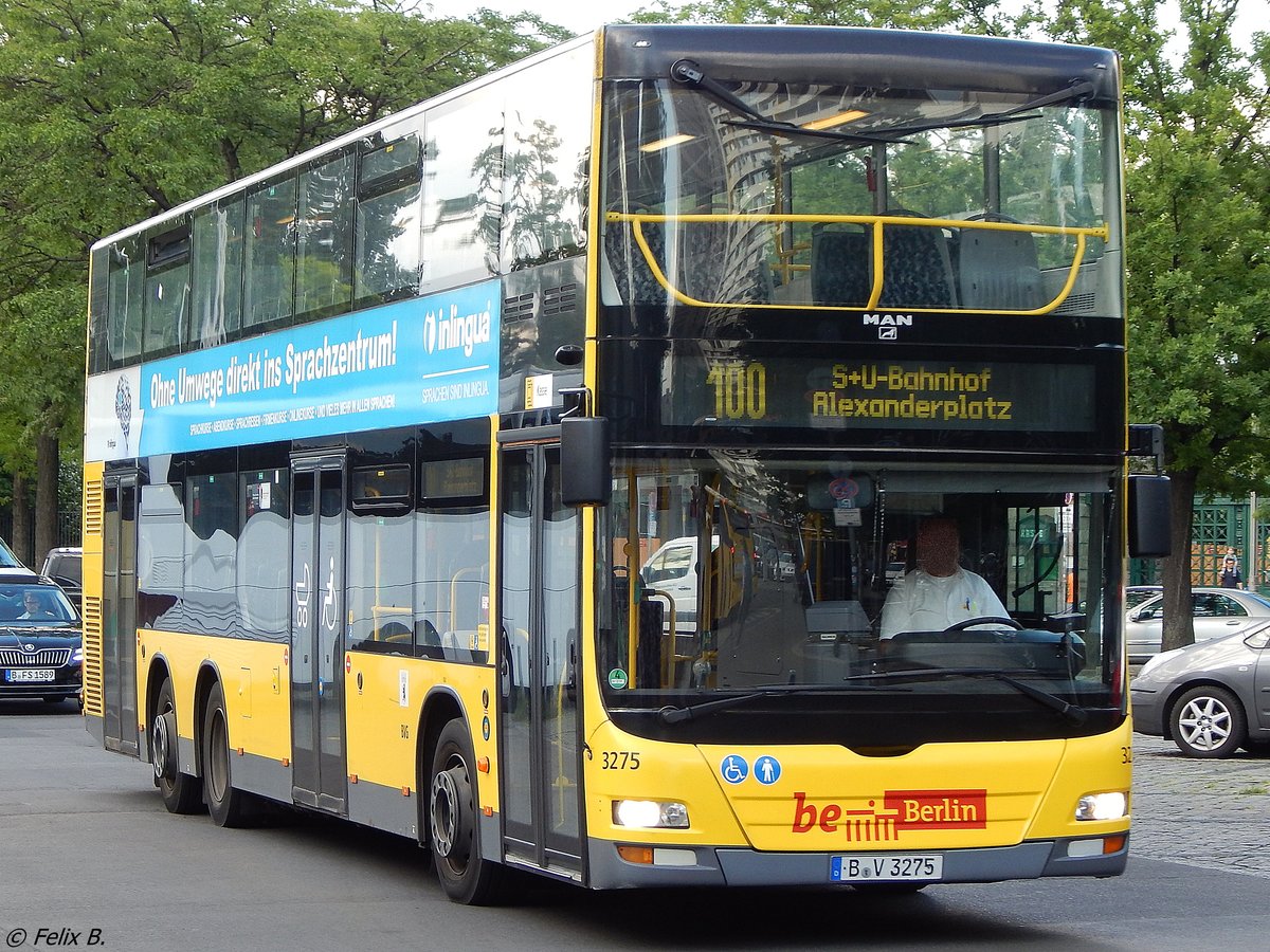 MAN Lion's City DD der BVG in Berlin. 