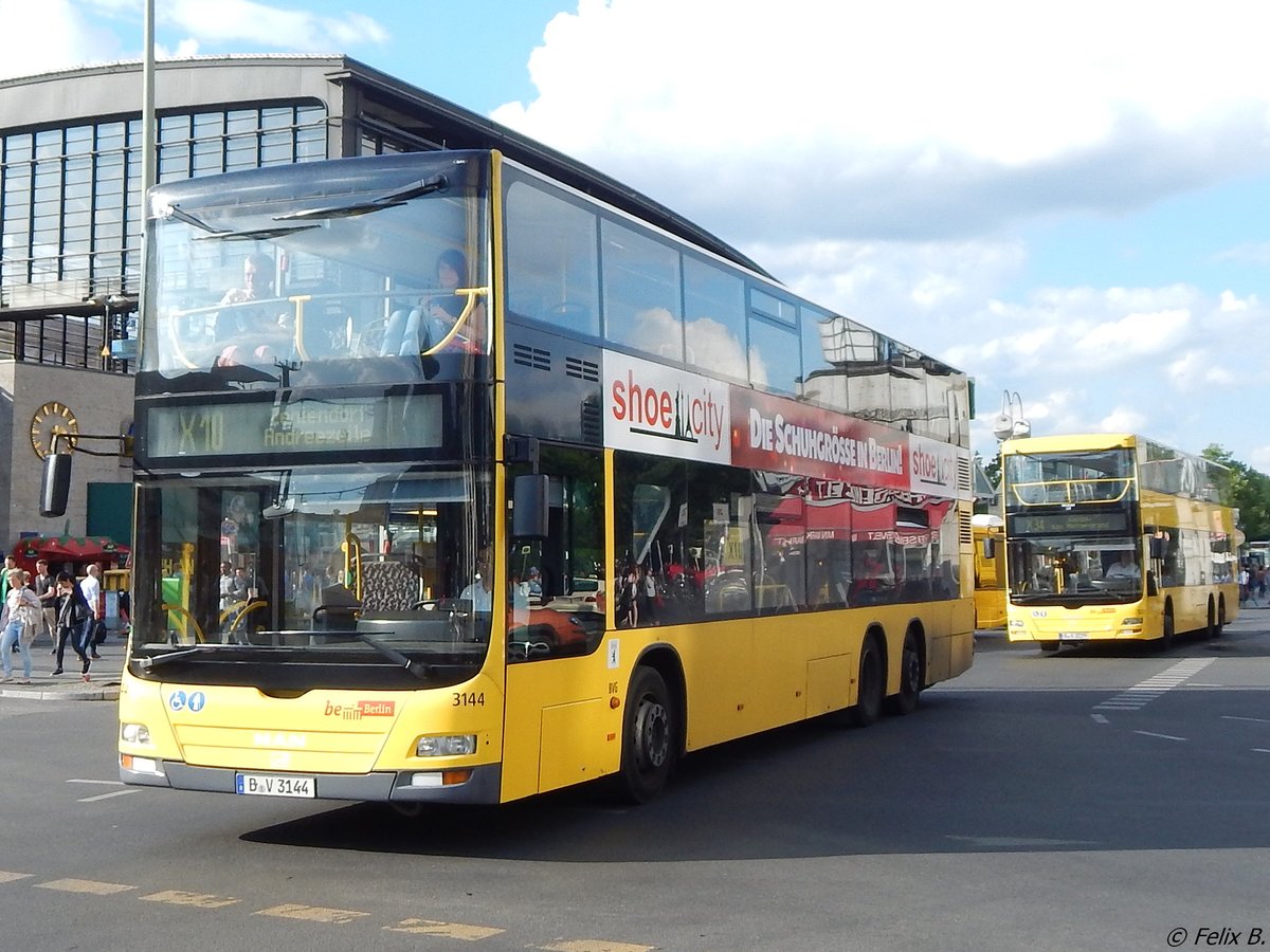 MAN Lion's City DD der BVG in Berlin. 