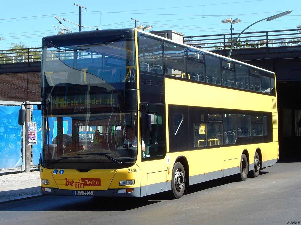 MAN Lion's City DD der BVG in Berlin.