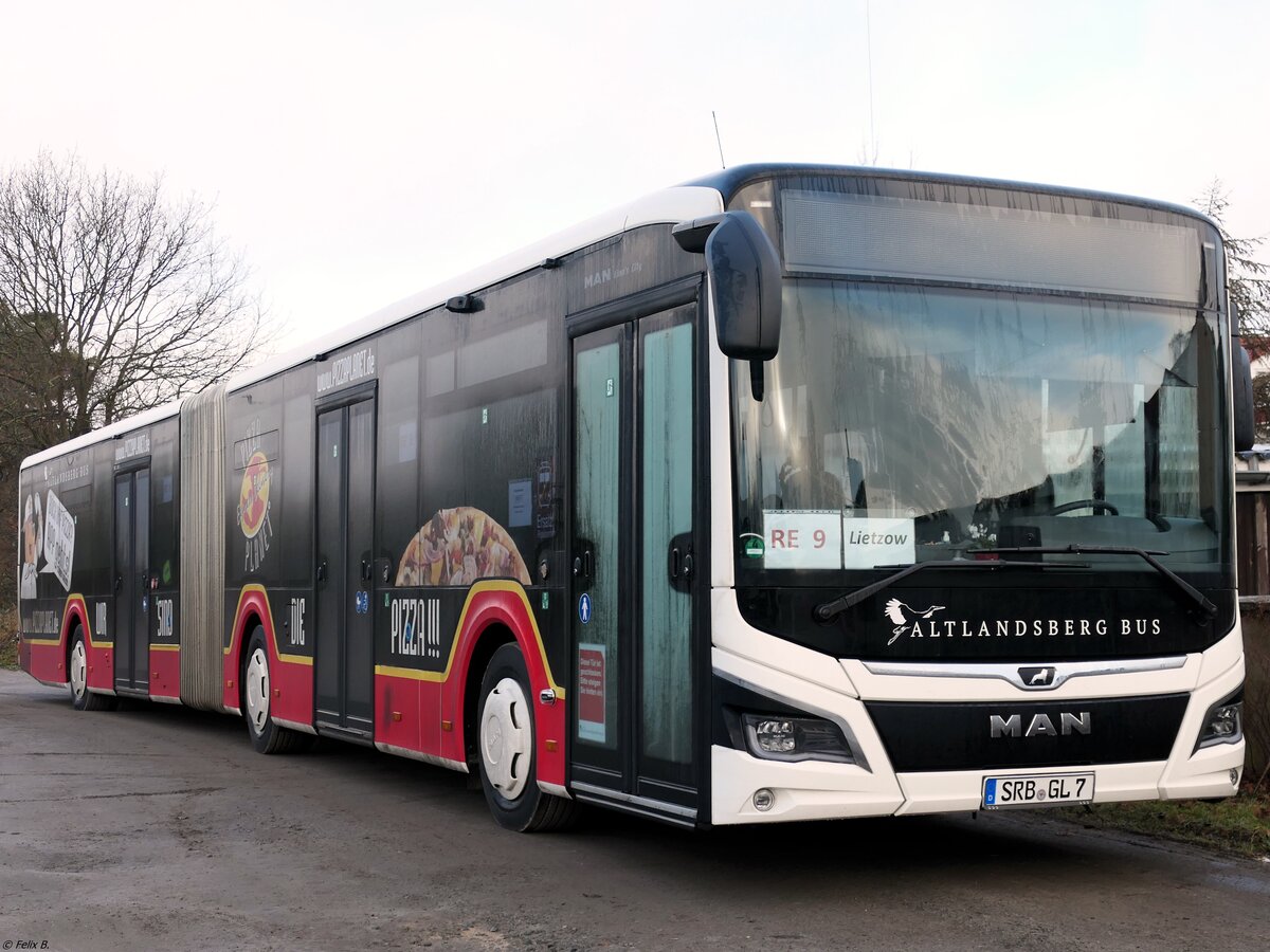 MAN Lion's City EfficientHybrid von  Altlandsberg Bus aus Deutschland in Binz.