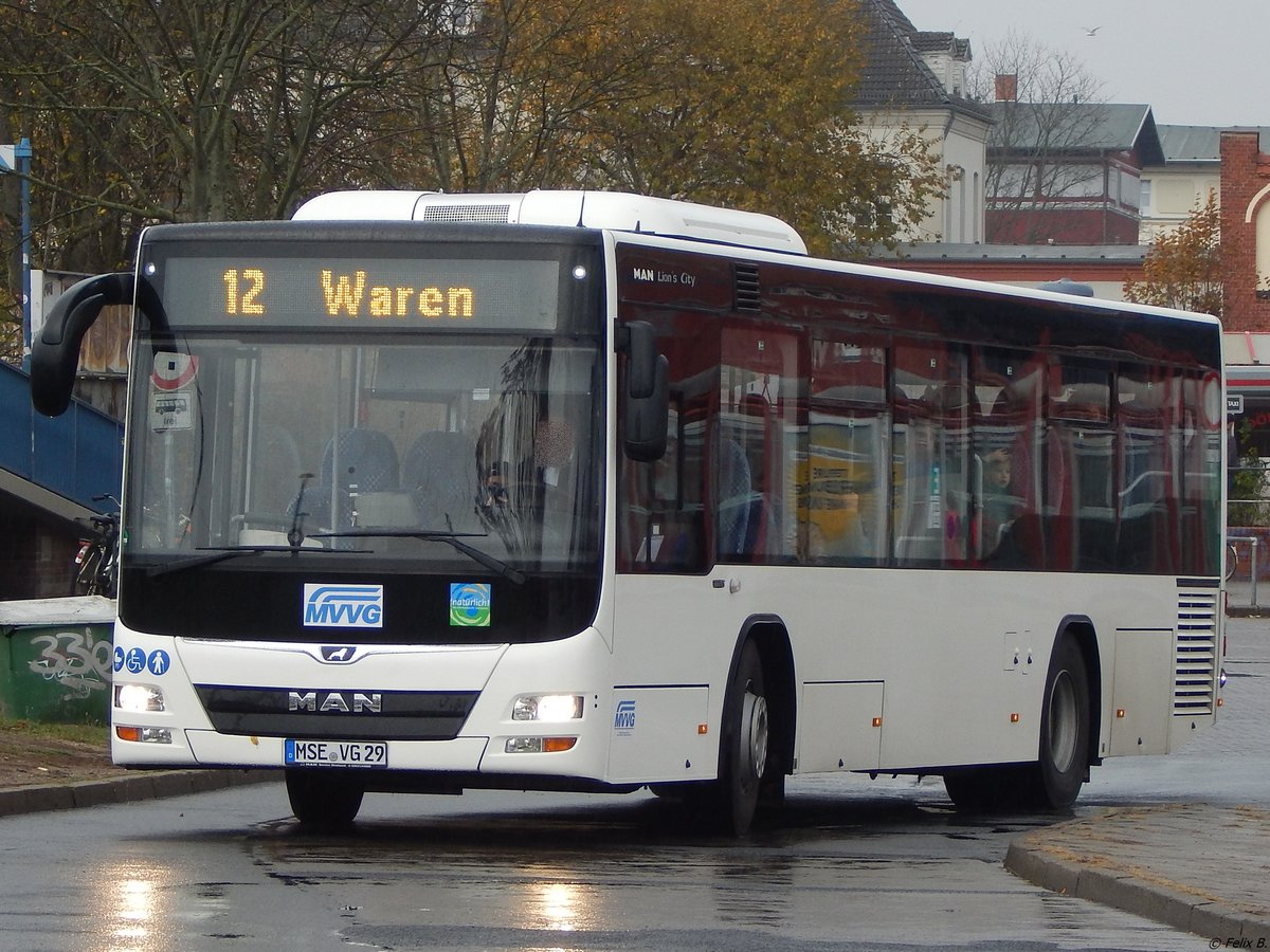 MAN Lion's City LE  der MVVG in Neubrandenburg.