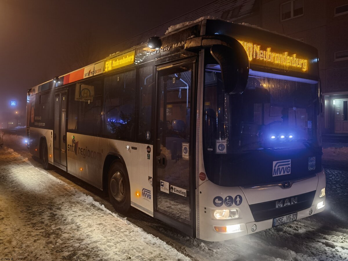 MAN Lion's City LE Ü der MVVG in Woldegk.