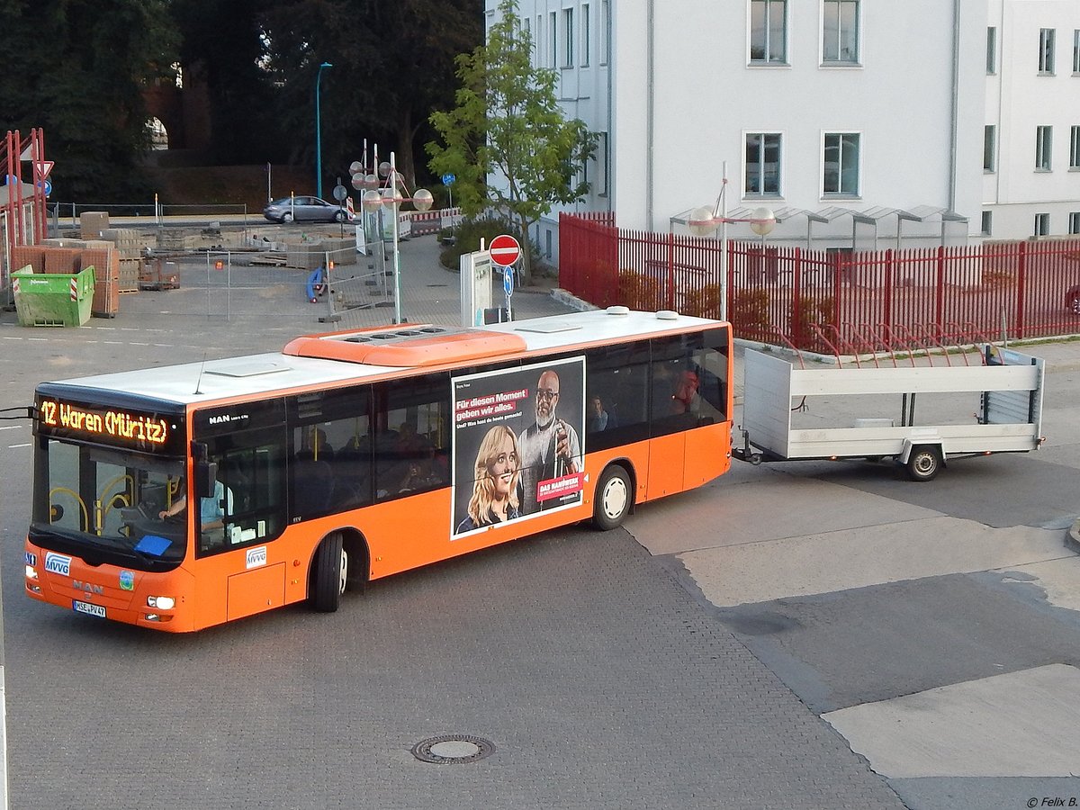 MAN Lion's City der MVVG in Neubrandenburg.