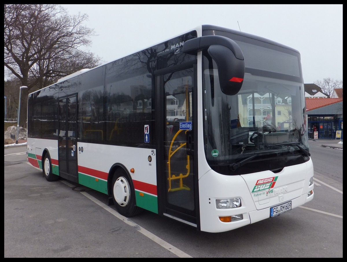 MAN Lion's City von Regiobus Mittelsachsen GmbH in Baabe.