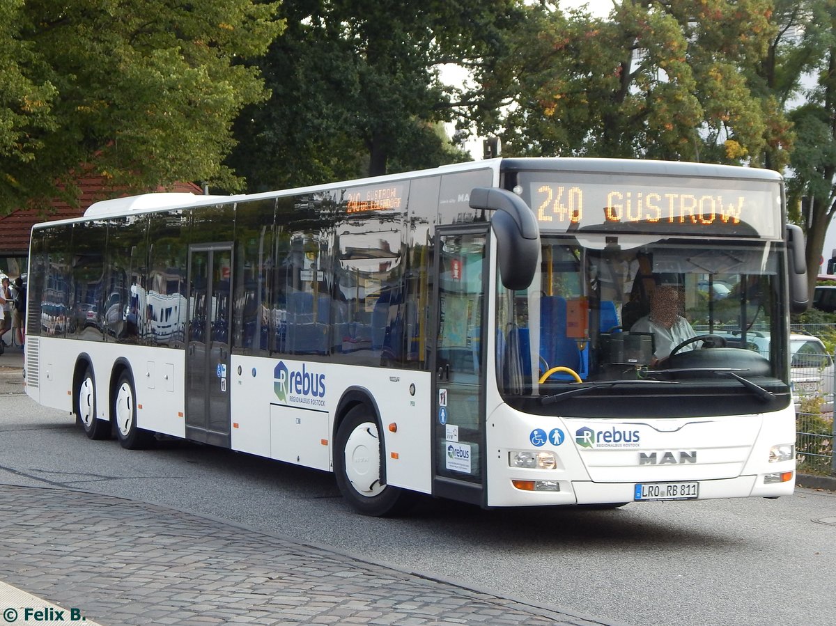 MAN Lion's City von Regionalbus Rostock in Güstrow.