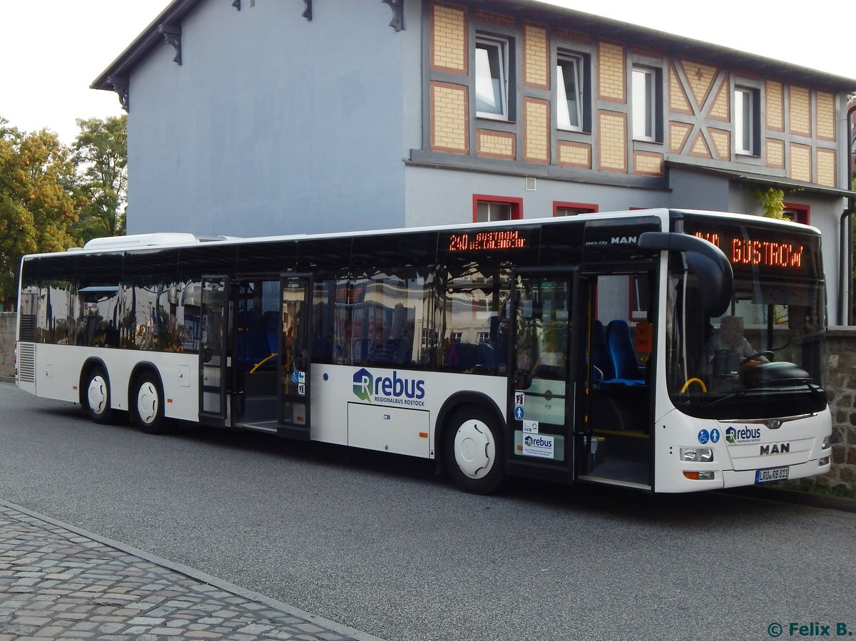 MAN Lion's City von Regionalbus Rostock in Güstrow.