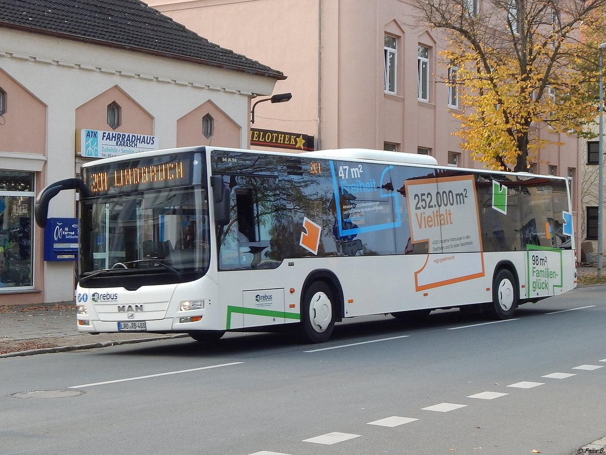 MAN Lion's City von Regionalbus Rostock in Güstrow. 