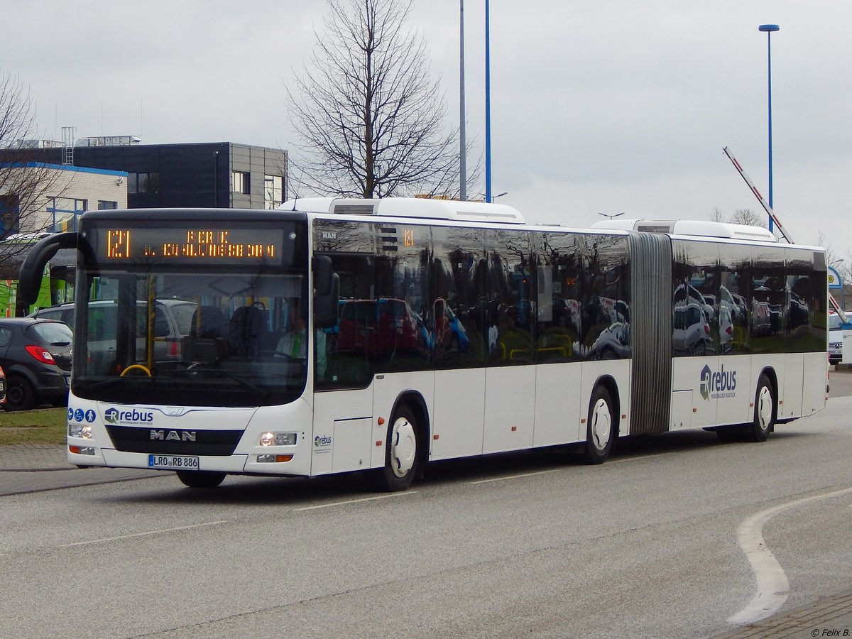 MAN Lion's City von Regionalbus Rostock in Rostock.